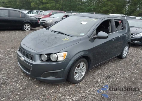 2013 Chevrolet Sonic Lt Manual from USA, damaged, VIN 1G1JD6SG3D4156305